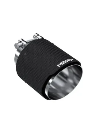 MBRP Universal Carbon Fiber Dual Wall Tip 4.5in OD/3in Inlet/6.13in L Last Chance
