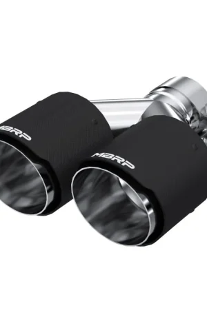 MBRP Universal Carbon Fiber Dual Tip 4in OD/2.5in Inlet Weekend Sale