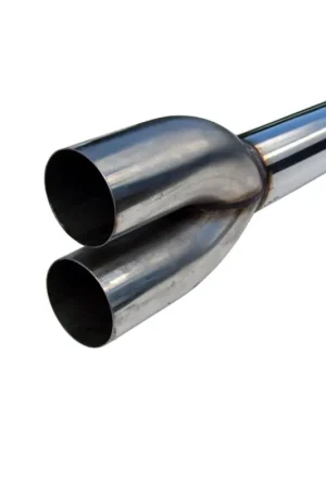 Weekend Sale MBRP Universal (not 6.4L Ford Chevy LMM or 6.6L Dodge) Dual Muffler Delete Pipe 4 Inlet /Outlet 27