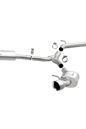 MagnaFlow 18-19 Audi A5 Dual Exit Polished Stainless CatBack Exhaust - 3in Main Piping Diameter Warranty Included