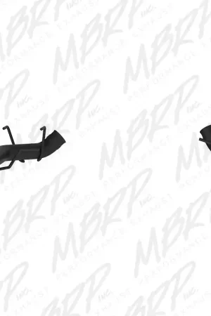 Luxury MBRP 2011-2014 Ford Mustang GT 3in Dual Axle Back Muffler Delete - Black