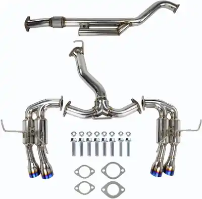 Invidia 20+ Toyota Supra (3.0) Gemini N1 w/Valve Single Layer Titanium Cat-Back Crafted