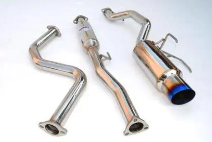 Hot Deal Invidia 92-99 Honda Civic EX/SI Models Only Coupe 60mm (101mm tip) Titanium Tip Cat-Back Exhaust