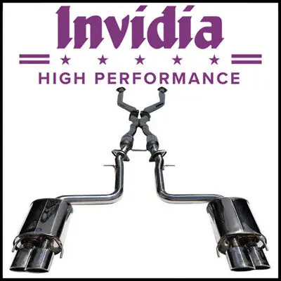 Same Day Shipping Invidia 14+ Lexus RCF Q300H w/ Rolled Stainless Steel Tips Cat-Back Exhaust