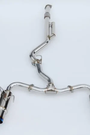 Limited Offer Invidia 08+ Subaru WRX/STI 4dr N1 Twin Outlet Single Layer Tip Titanium Cat-Back Exhaust