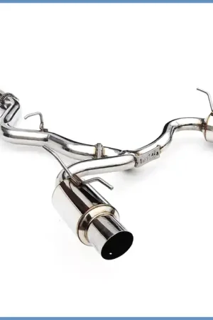 Invidia 08-11 STi Hatch / 11 WRX Hatch Dual N1 Single Layer SS Tipped Cat-back Exhaust Free Shipping
