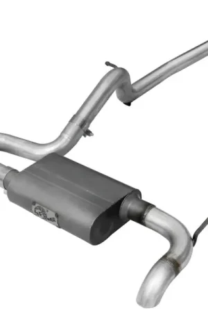 aFe Scorpion Exhaust System Cat Back 2.5in Aluminized Hi-Tuck 07-18 Jeep Wrangler JK V6 3.6/3.8L Save Now