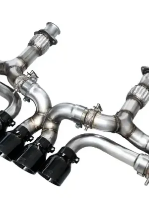 While Supplies Last AWE 2023 C8 Corvette Z06 SwitchPath Cat-Back Exhaust - Diamond Black Tips