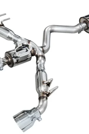 AWE 23-24 Toyota GR Corolla Touring Edition Catback Exhaust - Chrome Silver Tips Buy Today