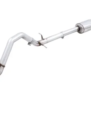 AWE Tuning 4th Gen GM 1500 5.3L 0FG Catback Dual Side Exit (Flat Bumper) - Chrome Tips Affordable