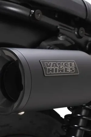 While Supplies Last Vance & Hines Honda Cl500 Scrmblr HO S/O Black Slip-On Exhaust