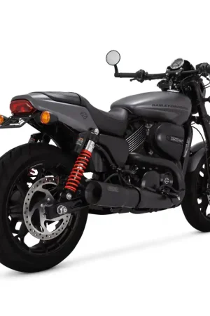 Worldwide Shipping Vance & Hines Harley Davidson 17-20 Street Rod Slip-On Black Slip-On Exhaust