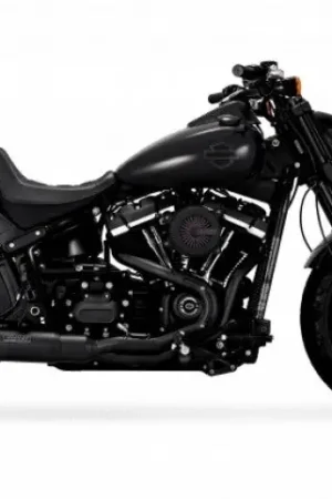 Vance & Hines HD Softail Fat Bob 18-22 HO 2-1 Black PCX Full System Exhaust In Demand