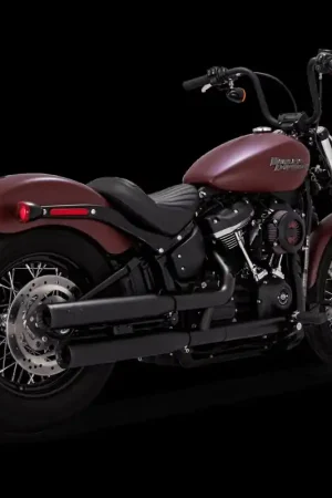 Vance & Hines 18-22 Harley Davidson Softail Eliminator 300 PCX Slip-Ons Exhaust - Black One Day Deal