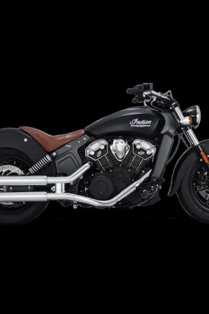 Original Vance & Hines 15-20 Indian Scout/Bobber Twin Slash 3in PCX Slip-On Exhaust