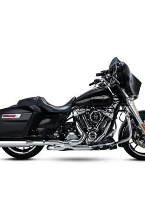 Bargain Vance & Hines 17-23 Harley Davidson Touring/CVO Blackbird 450 Slip-ons - Chrome