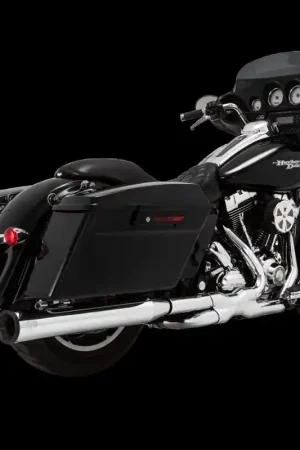 Trending Vance & Hines HD Dresser 17-22 Eliminator 400 Chrome Slip-On Exhaust
