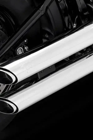 Time-Limited Vance & Hines 18-22 Harley Davidson Softail Twin Slash S/OS PCX Slip-On Exhaust - Chrome