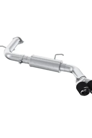 MBRP 21-24 Hyundai Hyundai T304 Stainless Steel 3in Axle-Back Rear Exit W/Dual Carbon Fiber Tip Special Discount