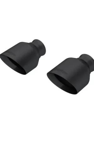 MBRP 15-23 Dodge Charger 5.7L/6.2L/6.4L T304 3in ID / 5in OD Out / 8in Length Angle Cut Black Tip Shop Now