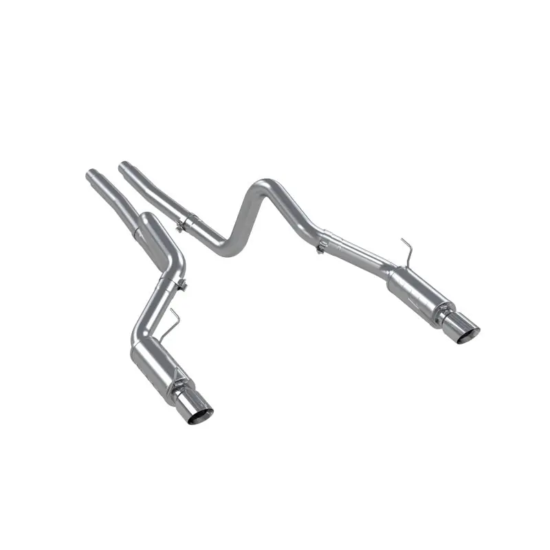 Certified MBRP 05-09 Ford Mustang GT 4.6L Dual Split Rear Race Version AL/ 3in Cat Back Exhaust System
