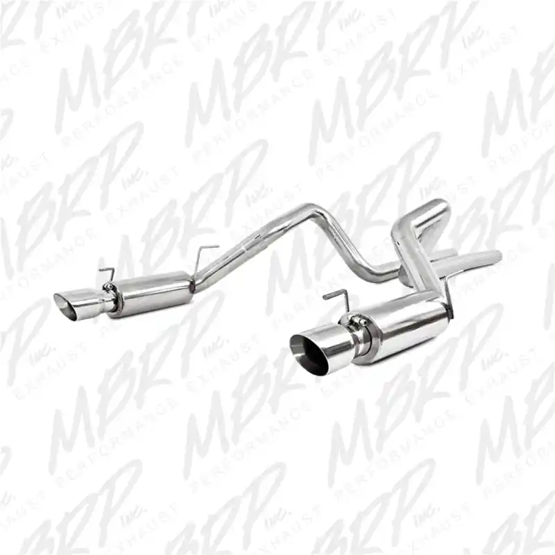 MBRP 05-09 Ford Shelby GT500 / GT Dual Split Rear Race Version, T409 4in Tips Exhaust System Low Price