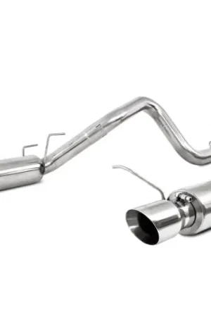 MBRP 11-14 Ford Mustang GT 5.0L Dual Split Rear Race Version T409 3in Cat Back Exhaust System Clearance