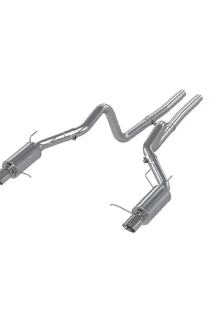 Seasonal Sale MBRP 11-14 Ford Mustang GT 5.0L Dual Split Rear Street Version T409 3in Cat Back Exhaust System