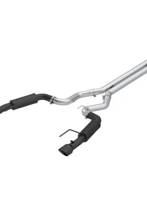 Best Choice MBRP 2024Ford Mustang GT S650, 5.0 3in Cat-Back Dual Split Black-Coated Aluminized Steel