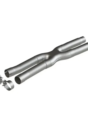 MBRP 15-19 Ford Mustang GT 2.5in Resonator Delete X-Pipe - AL Special Offer