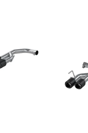 Fast Shipping MBRP 18-21 Ford Mustang GT 5.0L T304 SS 2.5i Axle-Back, Dual Rear Exit with Quad CF Tips