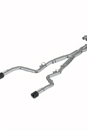 MBRP 17-21 Charger 5.7/6.1/6.4L 3in Dual Rear Exit SS Catback Exhaust w/ Carbon Fiber Tips Budget