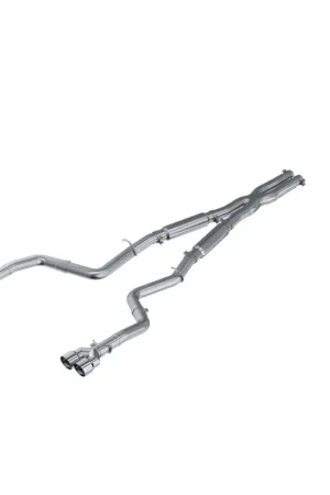 Certified MBRP 15-16 Dodge Challenger RT 5.7L Aluminized Steel 3in Dual Rear Cat-back Quad Tips - Street