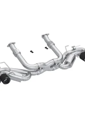 MBRP 20-24 Chevrolet Corvette C8 3in Active Cat Back Quad Split Rear Exit Exhaust w/ AFM Sims Discount