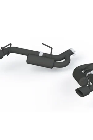 MBRP 16-19 Chevrolet Camaro 2.5in Black Coated Non NPP Axle Back Exhaust System - 4in Dual Wall Tips Top Rated