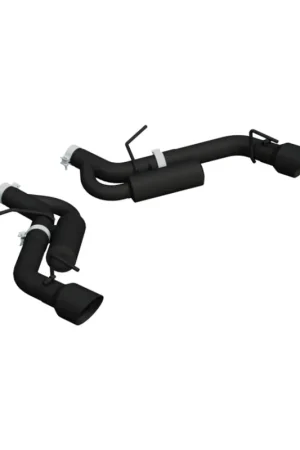 Hot Deal MBRP 16-19 Chevrolet Camaro SS Dual Rear Exit Axle Back w/ 4.5in OD Tips - BLK (Non NPP Models)