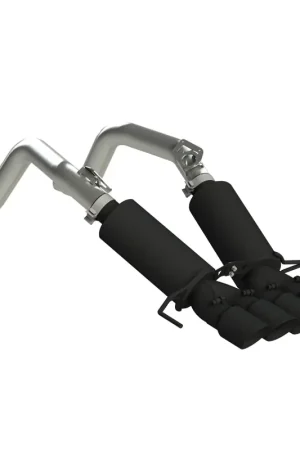 MBRP 14-19 Chevy Corvette V8 6.2L 3in Black Dual Cat Back w/ 4in Quad Dual Wall Tips Price Drop