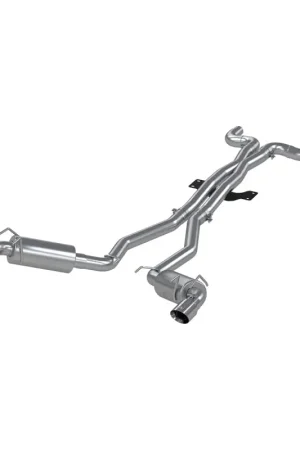 MBRP 2010 Chev Camaro V8 6.2L 6 Speed Dual Cat Back Round Tips(11 Conv. MUST purchase mbrpAD1710) Free Returns