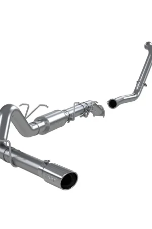 MBRP 2003-2007 Ford F-250/350 6.0L EC/CC Turbo Back Single Side (Stock Cat) Top Rated