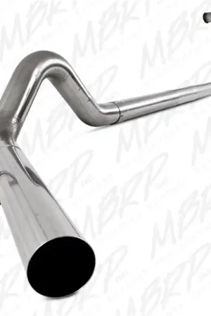 Price Drop MBRP 1999-2003 Ford F-250/350 7.3L 4in Turbo Back Single No Muffler T409 SLM Series Exhaust System
