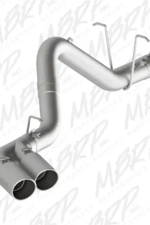 MBRP 11-15 Chevy/GMC 2500/3500 4in Filter Back Dual Outlet Single Side Alum Exhaust System Instant Buy
