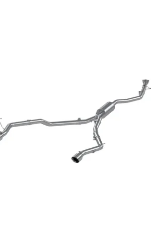 MBRP 21-22 Honda Ridgeline Aluminized Steel 2.5in Cat-Back - Dual Split Rear Exit Free Shipping