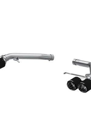 Next Day Delivery MBRP 14-17 Audi SQ5 3.0T Dual Rear Exit Axle Back w/ Quad Carbon Fiber Tips - T304