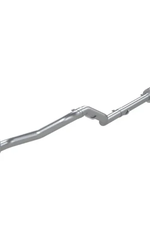 MBRP 2020 Jeep Gladiator 3.6L 2.5in Single Rear Exit Cat Back Exhaust - Aluminized (Off-Road) Fan Favorite