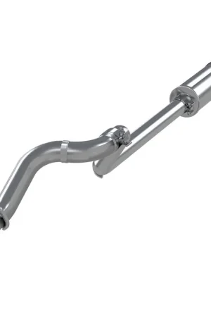 MBRP 18-20 Jeep Wrangler JL 2.5in Single Rear Exit Cat Back Exhaust - T304 Hassle-Free Returns