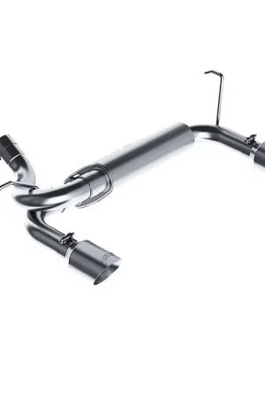 MBRP 07-14 Jeep Wrangler/Rubicon 3.6L/3.8L V6 Axle-Back Dual Rear Exit T409 Performance Exhuast Sys Sale