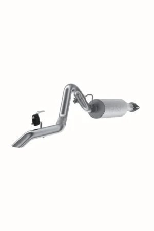 Place Order MBRP 04-06 Jeep Wrangler (TJ) Unlimited 4 0L I-6 Cat Back Single Aluminized Exhaust
