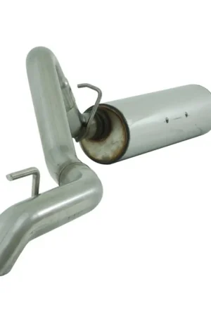 Fresh Stock MBRP 04-06 Jeep Wrangler (TJ) Unlimited 4 0L I-6 Cat Back Single T409 Exhaust