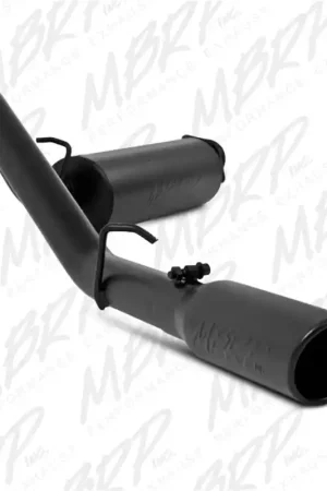 MBRP 2000-2006 Jeep Wrangler (JK) Inline-4 2.5L Inline-6 4.0L Cat Back Single Side Buy Direct