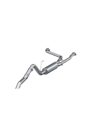 MBRP 22-23 Nissan Frontier 3.8L 3in Tip 3in Cat Back Turndown Exit Street Profile - Aluminized Steel Shop Now